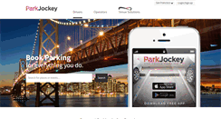 Desktop Screenshot of parkjockey.com